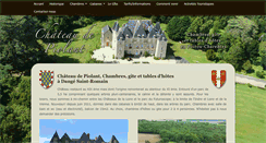 Desktop Screenshot of chateau-piolant.com