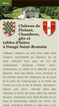 Mobile Screenshot of chateau-piolant.com